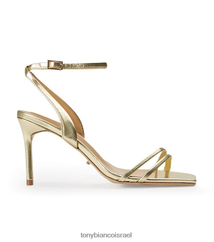 נעלי עקב | נשים נאפה זהב מתכתי Tony Bianco עקבי קמליה 8BNR8T198